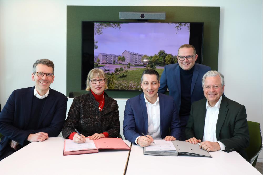 Premiere: Erste Serielle Sanierung für NHW in Maintal-Bischofsheim