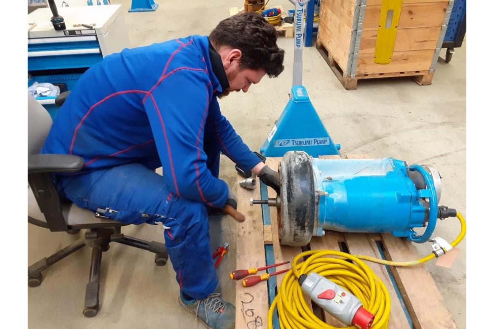 Tsurumi l&auml;sst die Pumpen tanzen