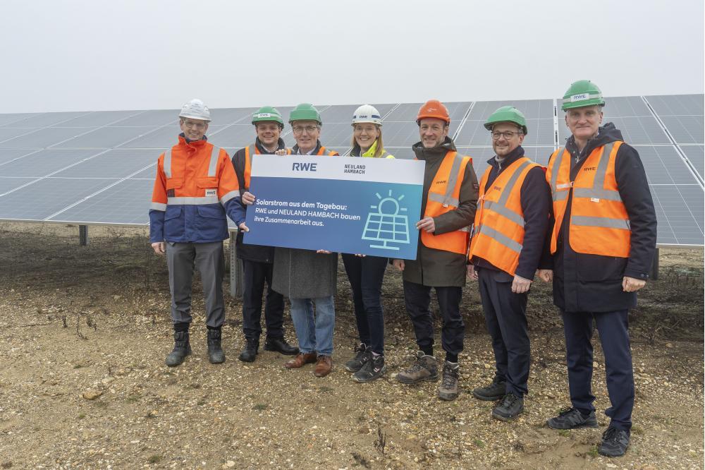 Mehr Solarstrom f&uuml;r das Neuland Hambach
