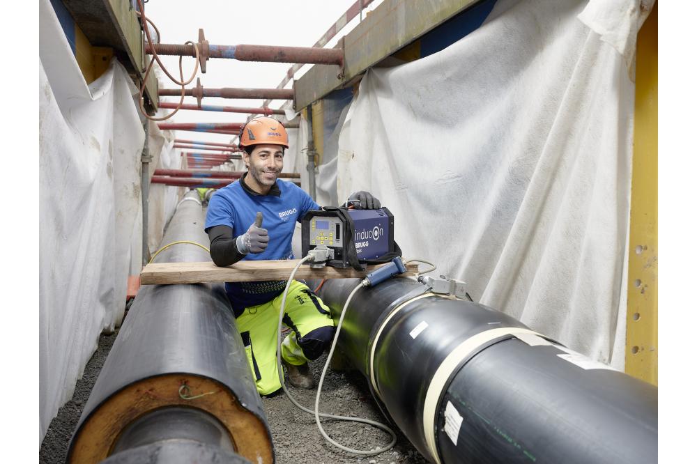 BRUGG Pipes lanciert induktives Schwei&szlig;verfahren INDUCON in Deutschland