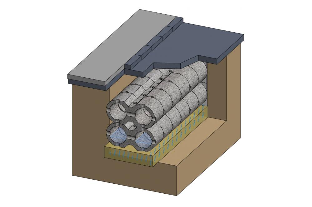 Die flache L&ouml;sung f&uuml;r gro&szlig;e Regenmengen